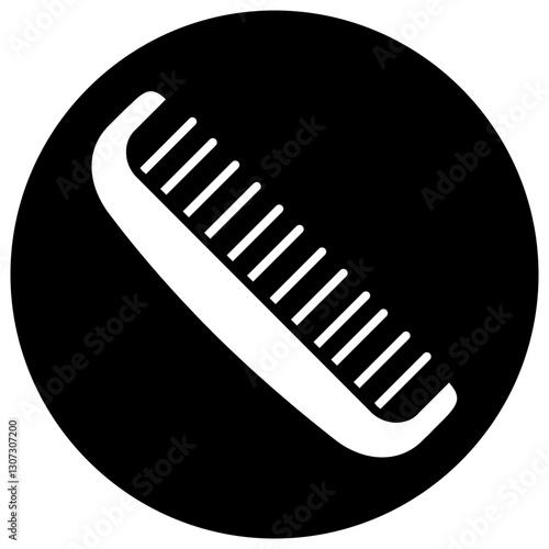 tail comb icon	