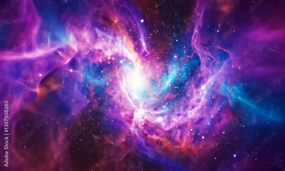 Exploring Majestic Galactic Nebula in Deep Space with Vibrant Colors Exploring Majestic Galactic Nebula in Deep Space with Vibrant Colors