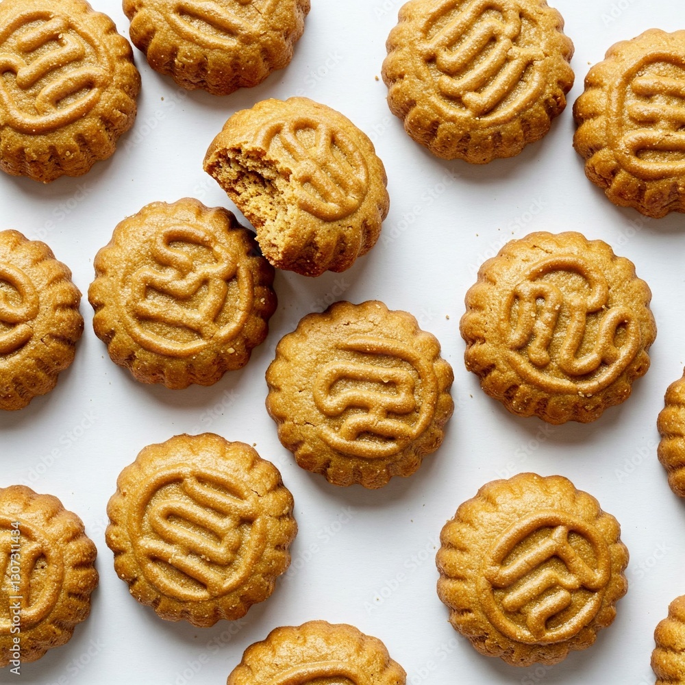 Dasik (다식) – Pressed rice flour and honey cookies. Dasik (다식) – Pressed rice flour and honey cookies.