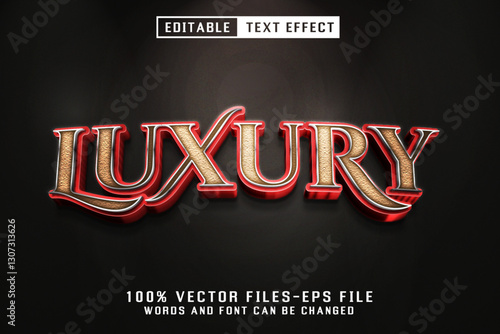 Luxury Editable Text Effect