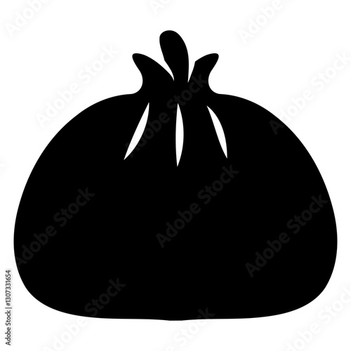 dumpling food solid icon