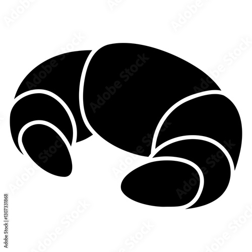 croissant food icon
