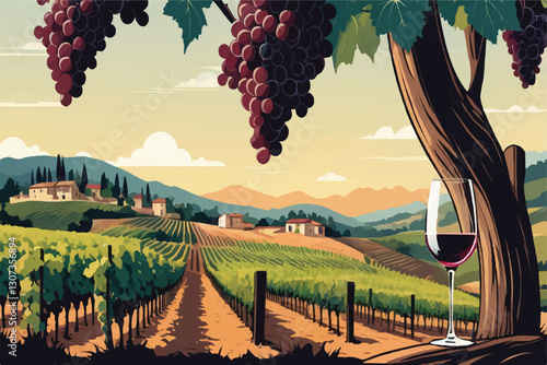 distinct qualities and flavors of wine are influenced by unique characteristics of soil in a vineyard, highlighting terroir