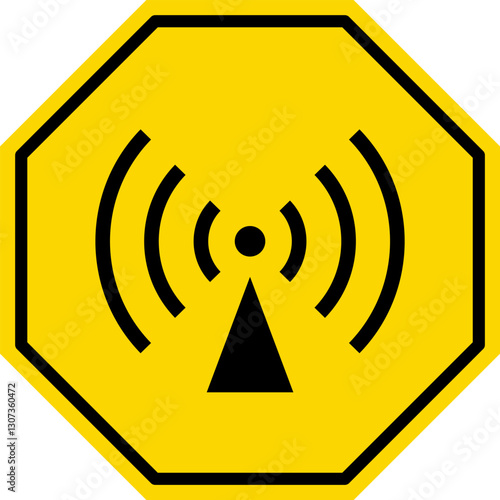 Caution Warning Dangerous alarm set, danger sign collection, attention vector icon, yellow, red and black fatal error message element, triangular, square, round, diamond and octagonal hazard signs