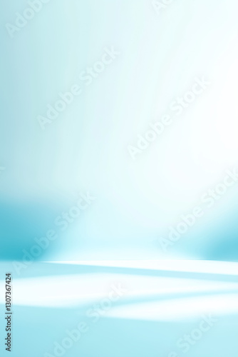 A serene abstract background with soft blue tones and smooth gradients.