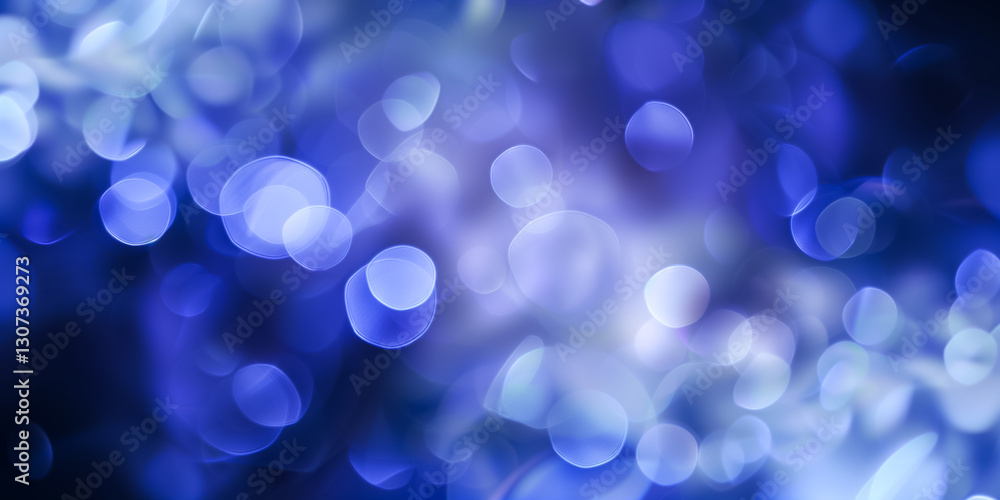 Abstract blue bokeh background with shimmering lights creating a dreamy atmosphere. Abstract blue bokeh background with shimmering lights creating a dreamy atmosphere.