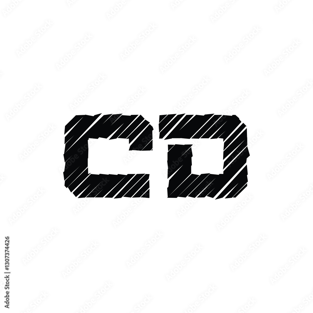 CD monogram logo design letter text name symbol monochrome logotype alphabet character simple logo CD monogram logo design letter text name symbol monochrome logotype alphabet character simple logo