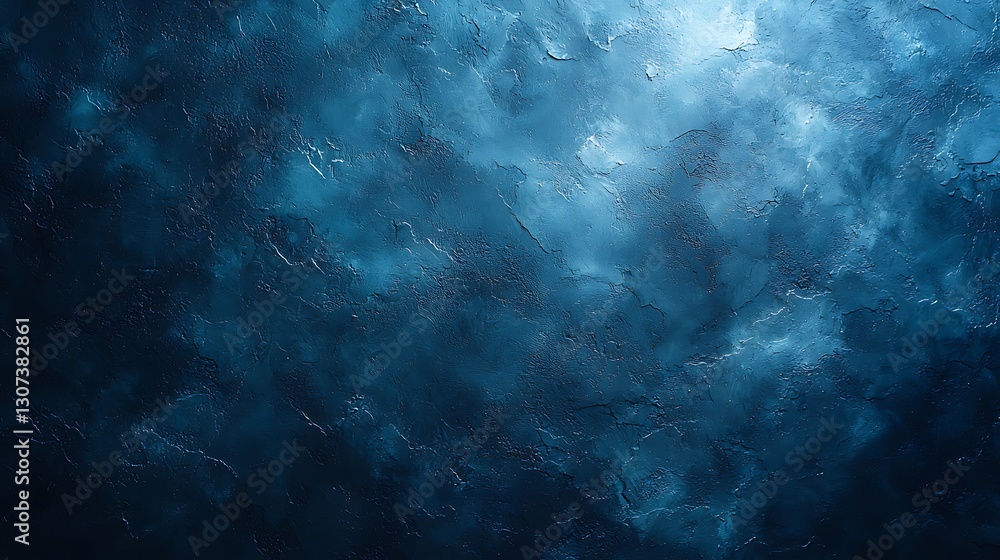 Fototapeta premium Textured Blue Background with Light and Dark Shades for Graphic Design