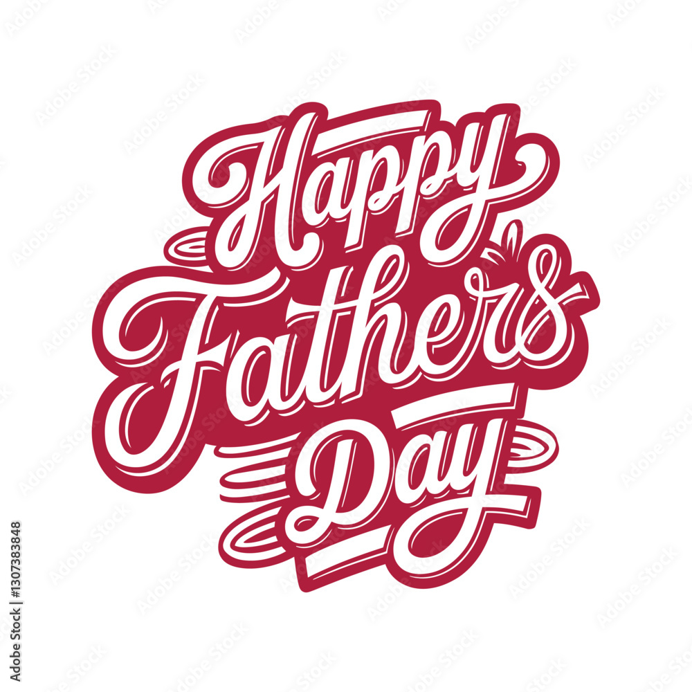 Happy Father's Day vector logo design, abstract Father's Day with love vector logo. Happy Father's Day vector logo design, abstract Father's Day with love vector logo.