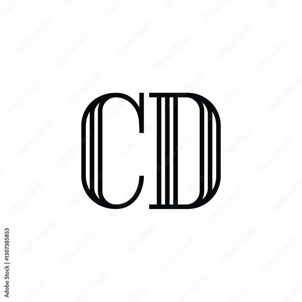 CD monogram logo design letter text name symbol monochrome logotype alphabet character simple logo CD monogram logo design letter text name symbol monochrome logotype alphabet character simple logo