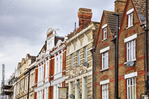 Canvas Print Peckham district in South London, UK
