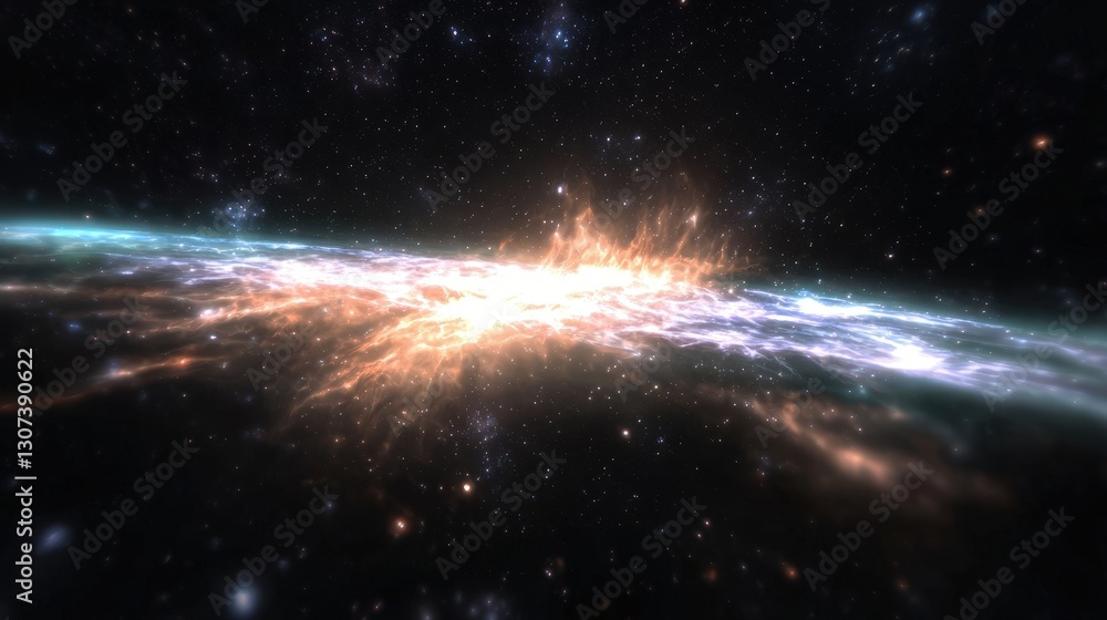 Cosmic Nebula Explosion Cosmic Nebula Explosion