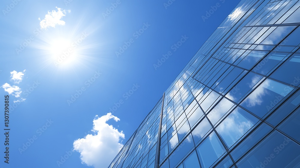 High-resolution image of a modern glass skyscraper, showcasing contemporary architecture. High-resolution image of a modern glass skyscraper, showcasing contemporary architecture.