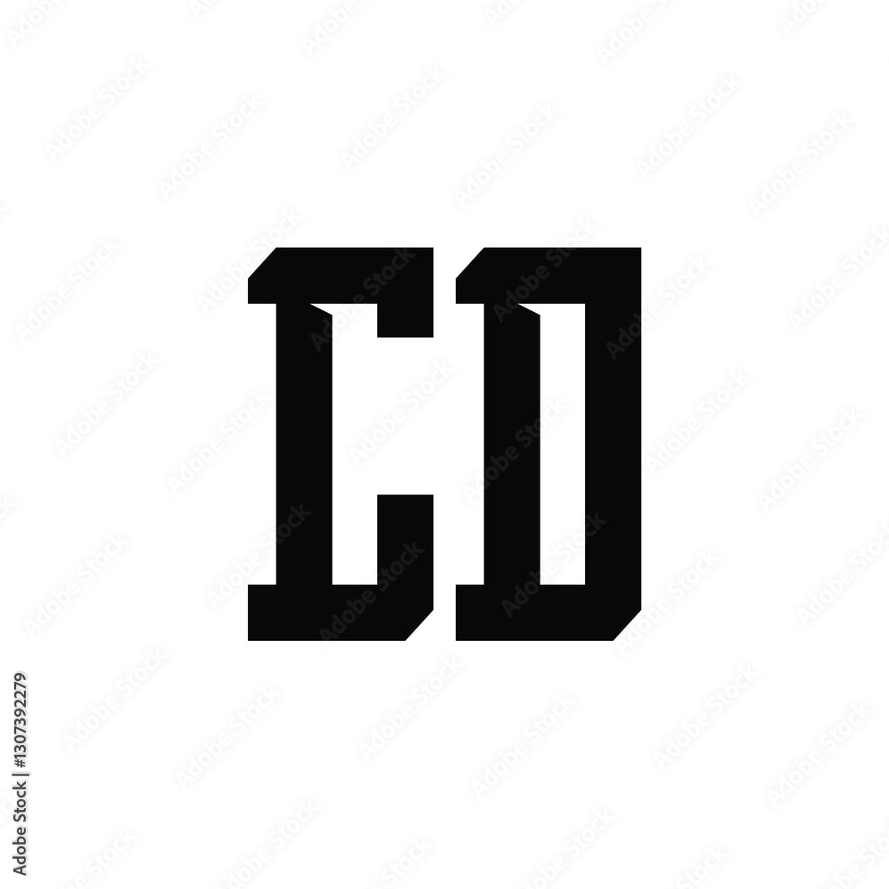 CD monogram logo design letter text name symbol monochrome logotype alphabet character simple logo CD monogram logo design letter text name symbol monochrome logotype alphabet character simple logo