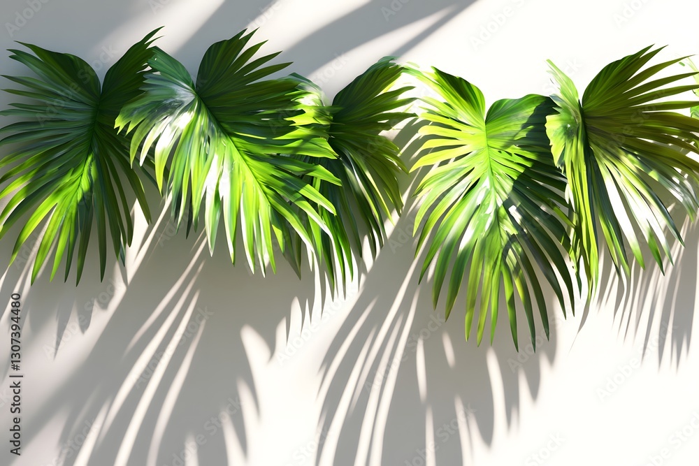 Fototapeta premium green leaves background