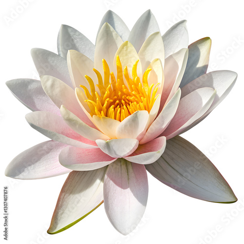 pink water lily