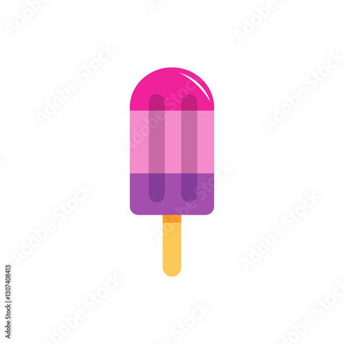 ice cream isolated on white background