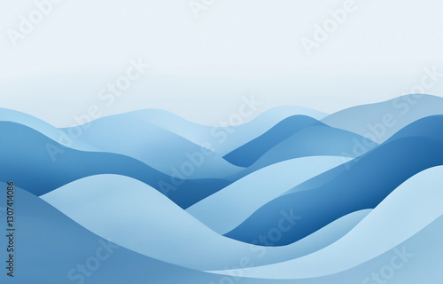  Light blue gradient background, simple and clean, flat style, no text or other elements in the center of the screen, soft light with blurred edges, no shadows on the ground, high resolution