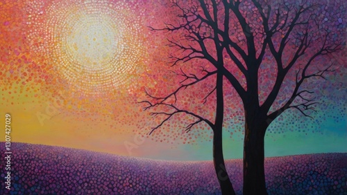 a breathtakingly detailed 3D rendering of a vast, darker-than-midnight black galaxy, teeming with an uncountable multitude of tiny, twinkling stars that radiate a soft, ethereal glow, scattered across