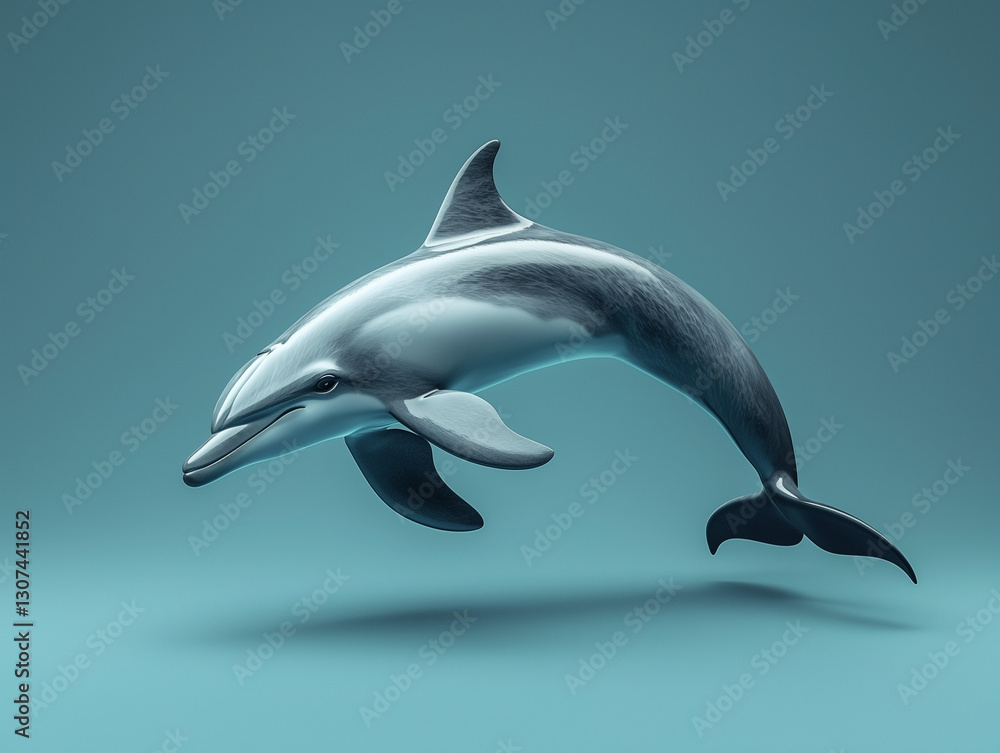 Fototapeta premium dolphin isolated