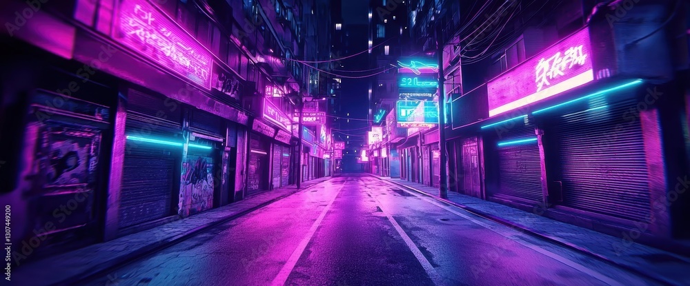 Reflections in Water Enhance the Cyberpunk Aesthetic Reflections in Water Enhance the Cyberpunk Aesthetic