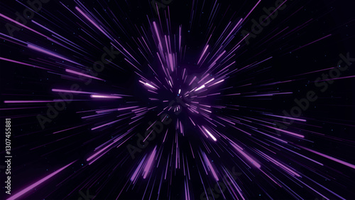 Fireworks graphic shapes. Real festive colorful fireworks. Bright explosion of fireworks lights. Multicolored lines on dark background. Abstract explosion. Motion effect. Vector illustration