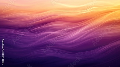 Wallpaper Mural Abstract background image with layered colorful waves smoothly flowing upward Torontodigital.ca