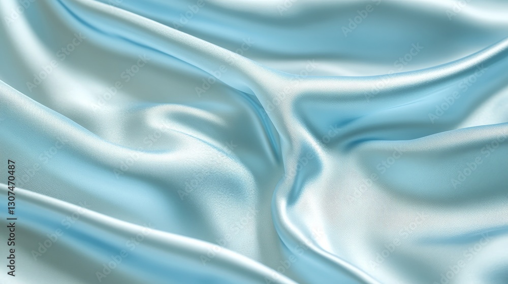 Soft Blue Waves with Natural Lighting Effects Soft Blue Waves with Natural Lighting Effects