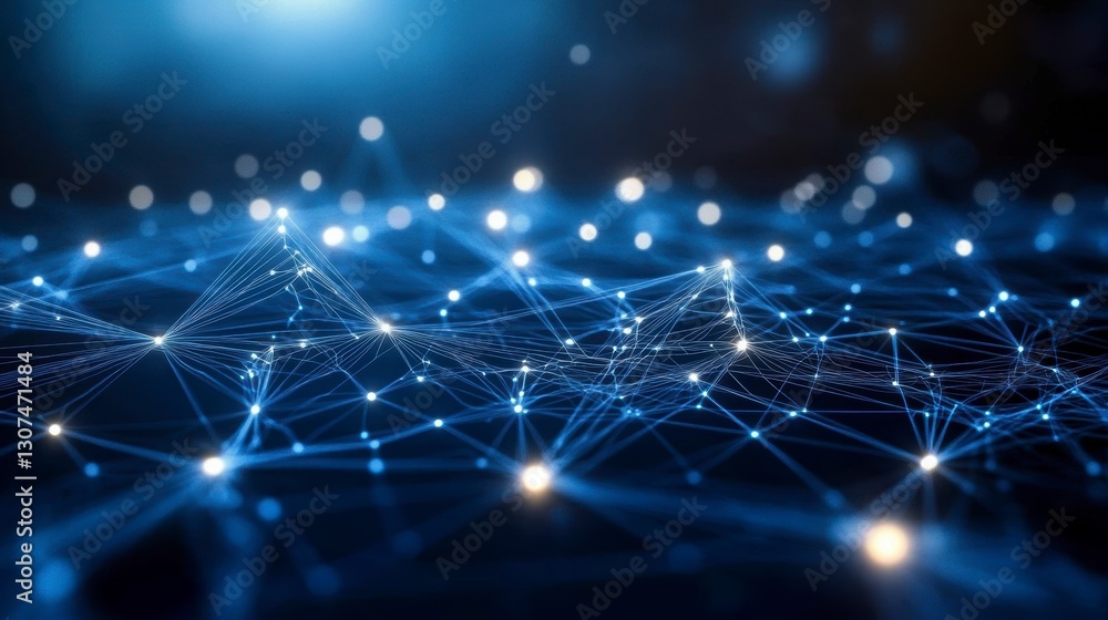 Abstract network connection graphic design, digital technology background image Abstract network connection graphic design, digital technology background image