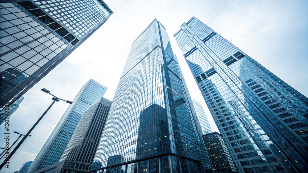 Corporate success in business architecture values of modern skyscrapers Corporate success in business architecture values of modern skyscrapers