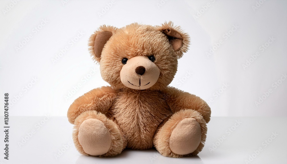 Obraz premium a teddy bear on white background