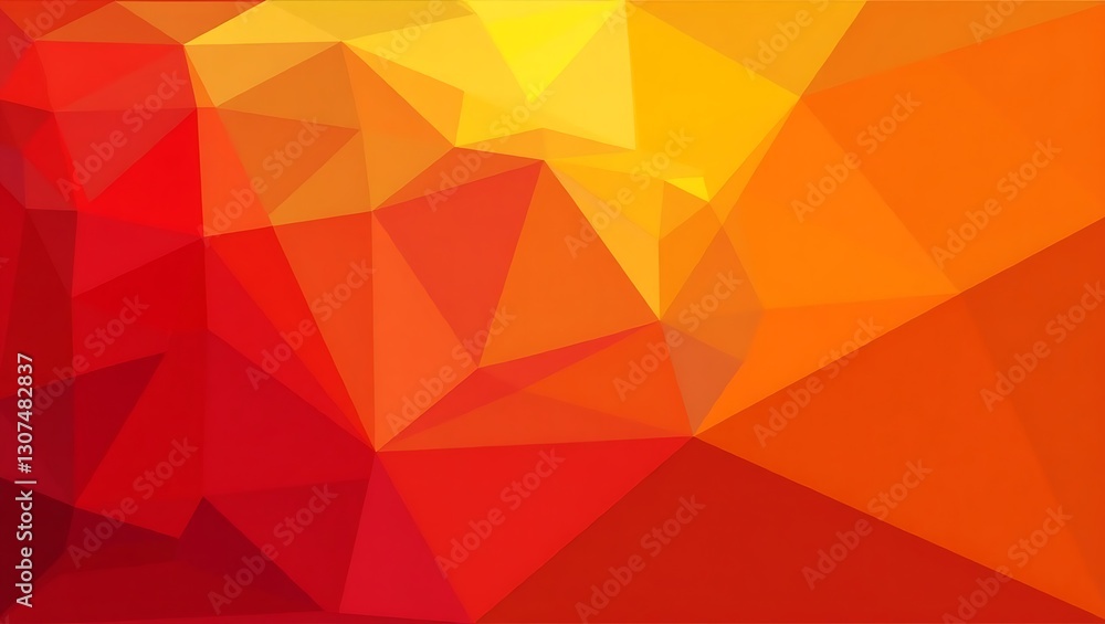 Abstract polygonal background with sharp lines and vibrant color gradients. Generative Ai. Abstract polygonal background with sharp lines and vibrant color gradients. Generative Ai.