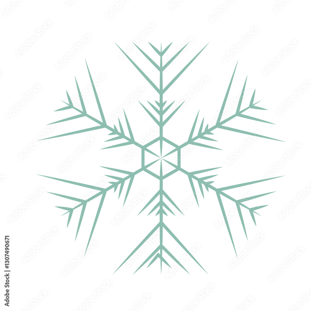 Naklejka premium Snow Winter