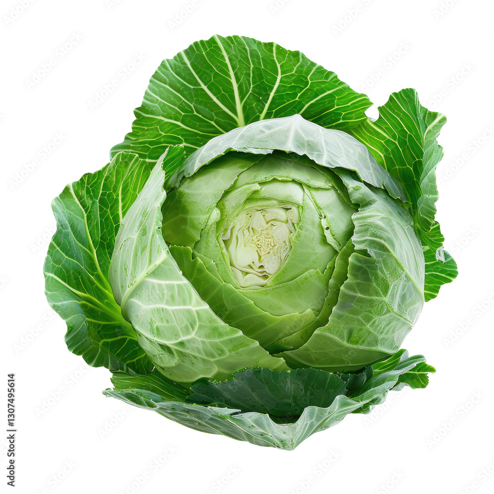 Fototapeta premium Fresh Vibrant Collard Greens On A Black Background. Ideal For Food Photography, Nutrition Concepts..