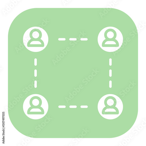 Peer to Peer Network Icon