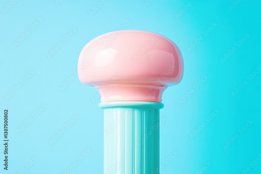 close-up of barbiecore aesthetic item with minimalist design elements against simple backdrop close-up of barbiecore aesthetic item with minimalist design elements against simple backdrop