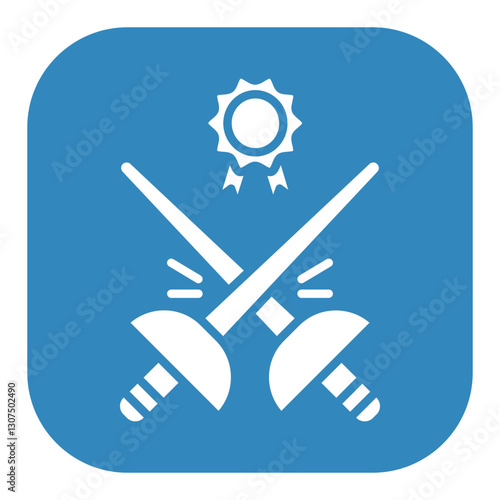 Fencing Competition Icon
