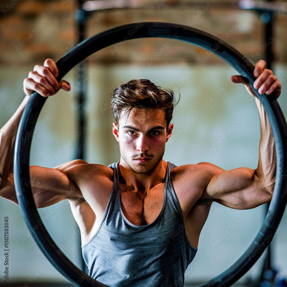 Fototapeta premium Zym Eliment Image Background