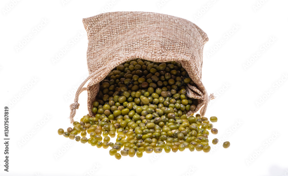 mung beans isolated
