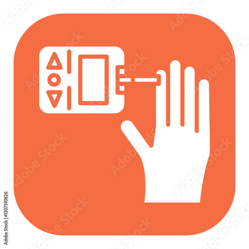 Blood Sugar Test Icon