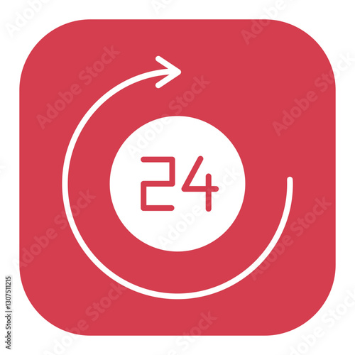 24 Hrs Open Icon
