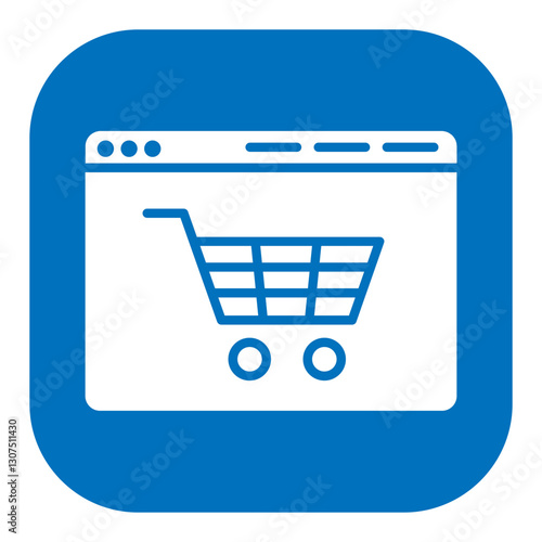 EComerce Webpage Icon