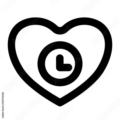 lifetime icon for illustration