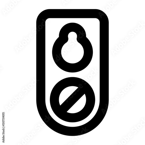 key chain icon for illustration