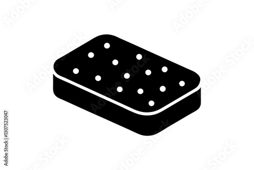 Sponge Icon – Vector Illustration for Cleaning and Household Designs

