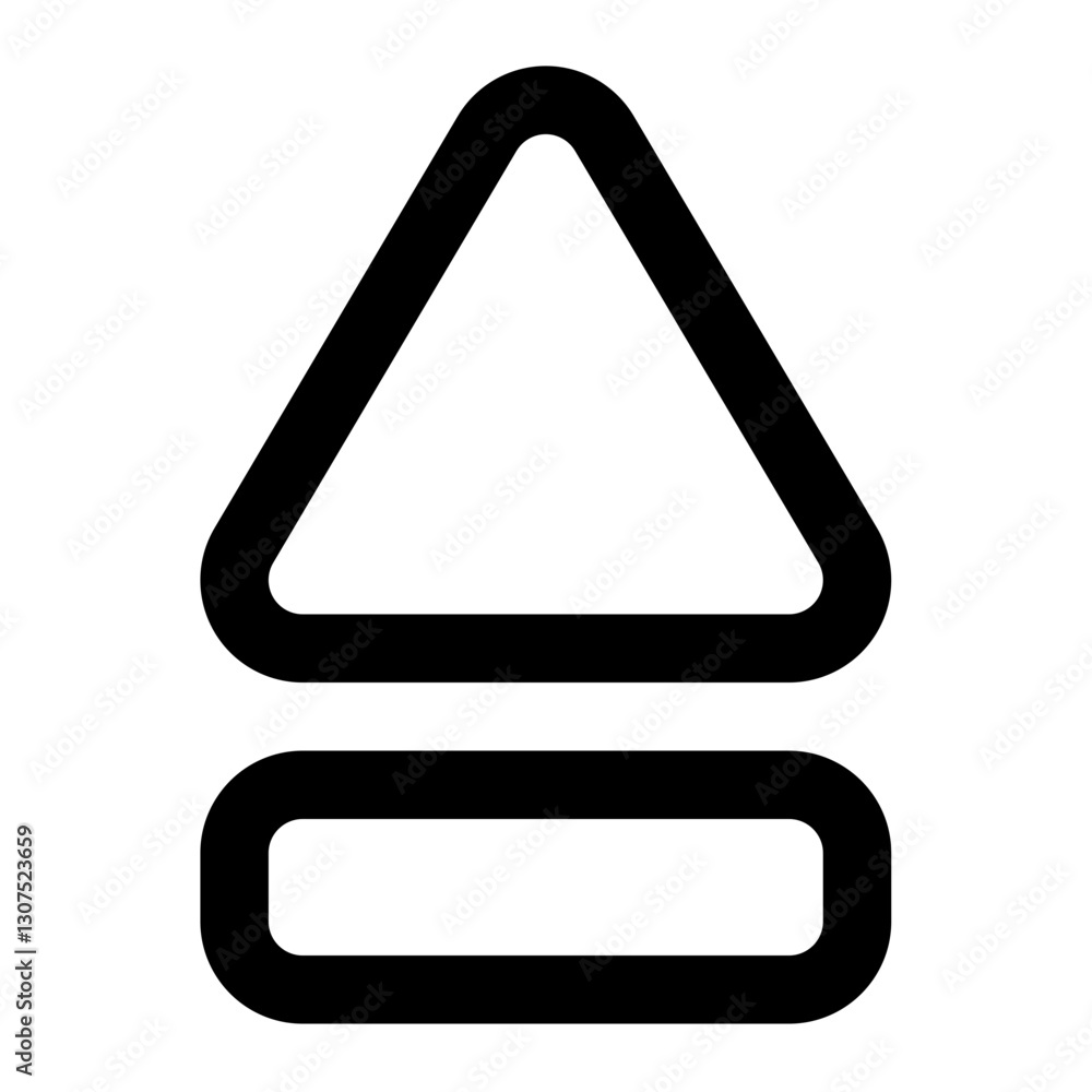 eject  icon for illustration