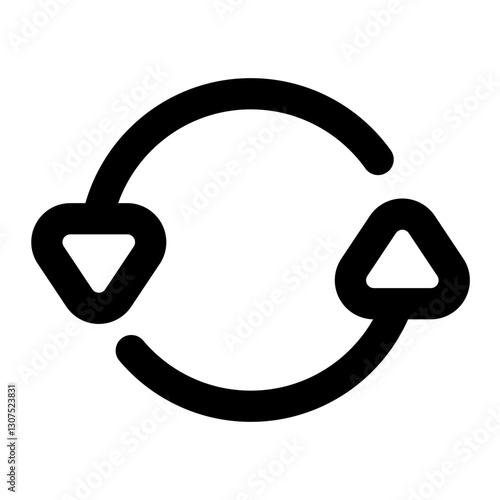 refresh  icon for illustration
