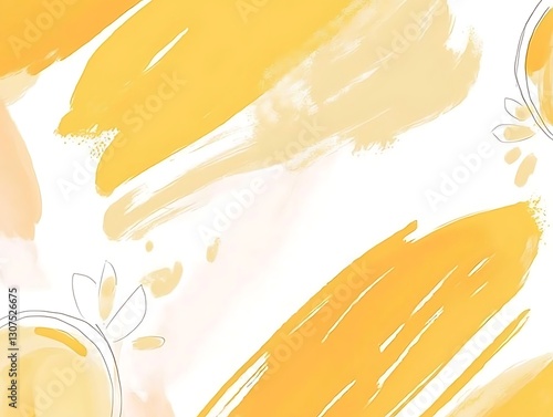 A collection of neat hand-drawn icons for Songkran, featuring symbols like flowers, water splashes, and water bowls, sketched with clean, simple lines.