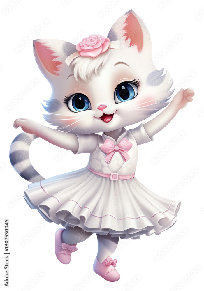 PNG Cat character ballet dance cartoon animal cute. PNG Cat character ballet dance cartoon animal cute.