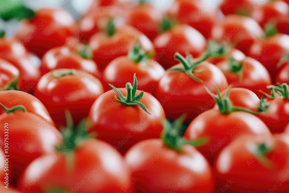 Freshly Harvested Red Tomatoes Background Detail Freshly Harvested Red Tomatoes Background Detail